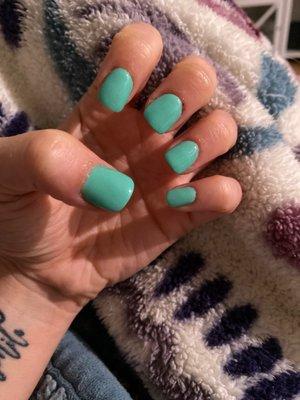 SNS manicure