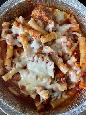 Baked Ziti with Meatballs