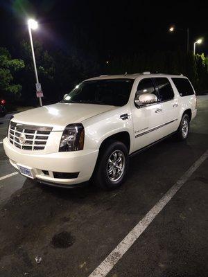 Thanks to Tony and crew my 2009 Cadillac Escalade with 310,000 miles lives to see another day of rides and deliveries!