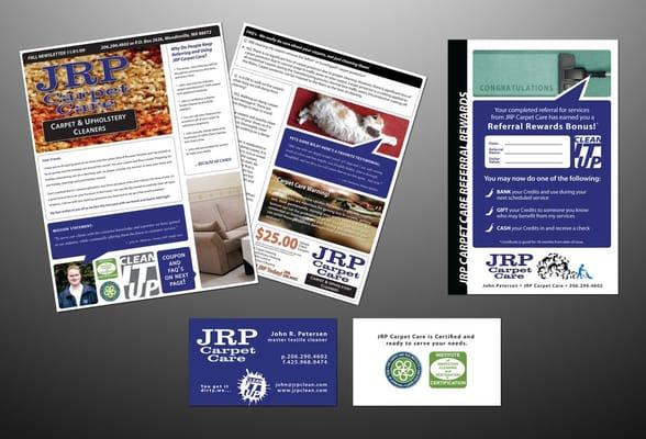 JRP Carpet Care Biz Identity