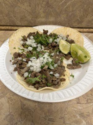 carne asada tacos now $3/each