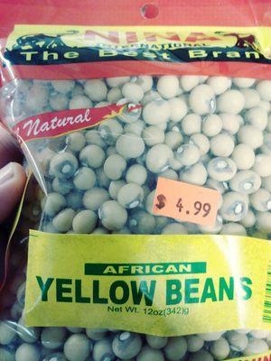 African yellow beans