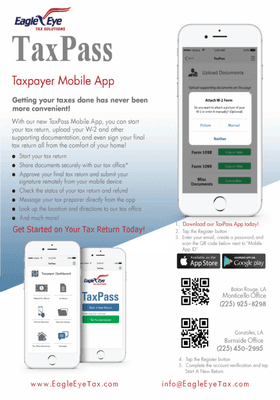 Get started by downloading our Taxpayer Mobile App.