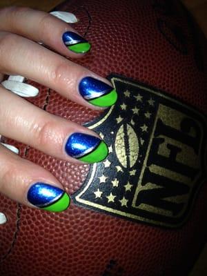 Go Seahawks!!! Thanks Vana