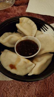 Steamed dumplings