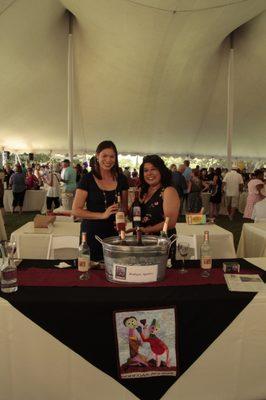 Bodegas Aguirre at TTFF's annual fundraiser, Day in the Park!