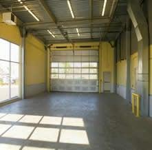 Drive-in loading bay to protect your items from the weather while moving into your storage unit.