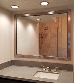 Custom Bathroom Mirrors - Your Size - Value Priced