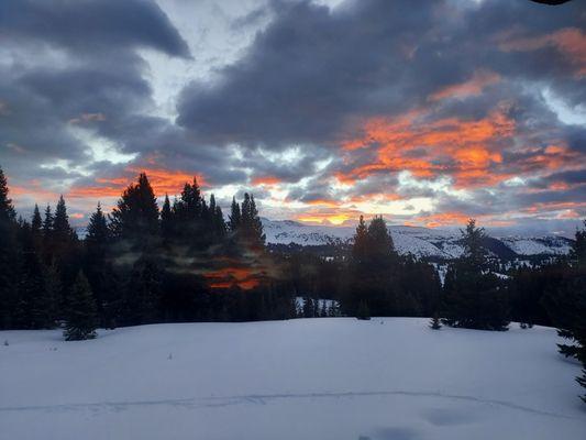 Morning views from Walter's cabin