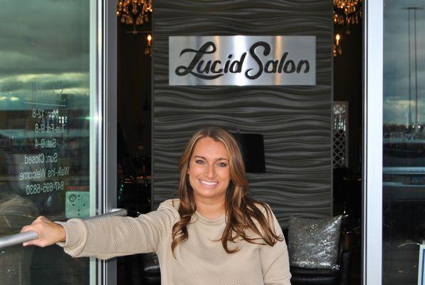 Hello and welcome!  My name is Danielle Schramm-Rusnak!  I'm an independent stylist renting a chair inside Lucid Salon!