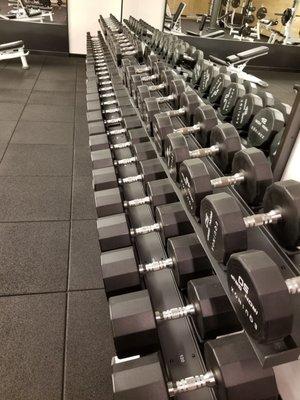 1st floor free weights