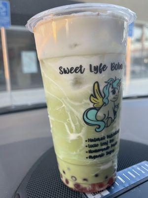 Vanilla green tea