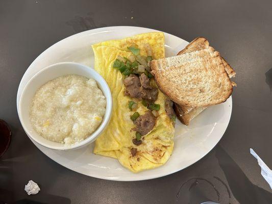 Philly Cheese Steak Omelet