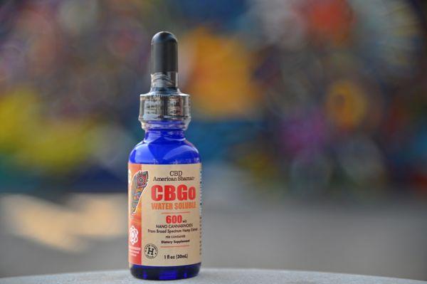 CBGo Water Soluble for Focus, Alertness and Energy - Proprietary Nano Technology