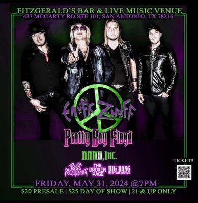 ENUFF znuff pretty boy, Floyd band ink, bat Allison, the broken page and Big Bang!