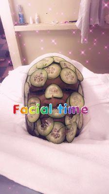 Facial cucumber Mrs. Linda will get u together!