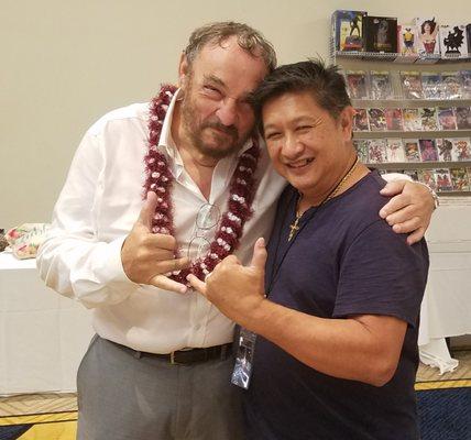 John Rhys-Davies making me look cool.