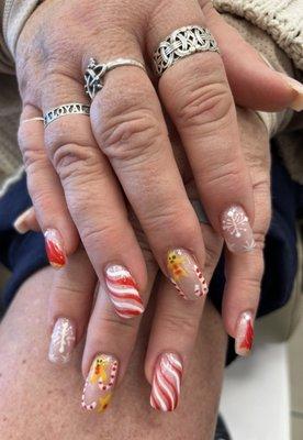 Happy Holidays....Nails by Jen