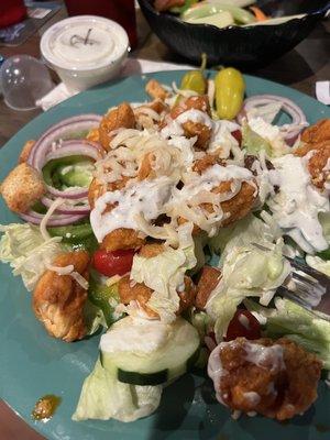 Buffalo chicken salad