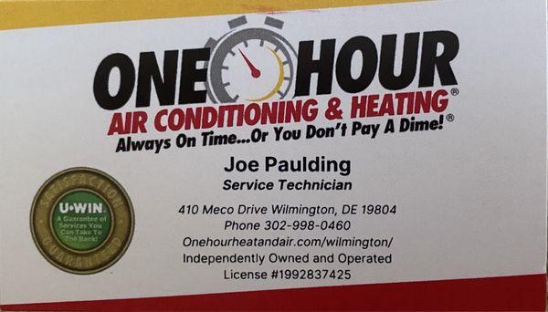 One Hour Heating & Air Conditioning