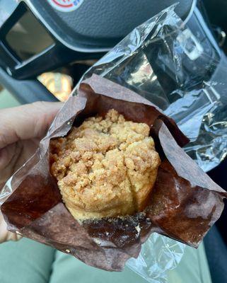 Crumble muffin