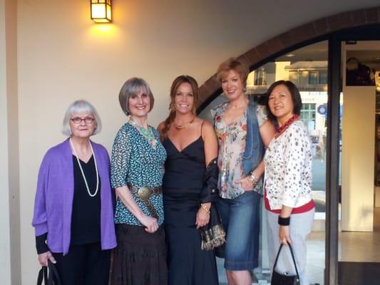 Summertime Fashion Show - five of our fabulous models.