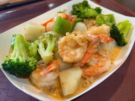 Panang Shrimp (3.125 stars)