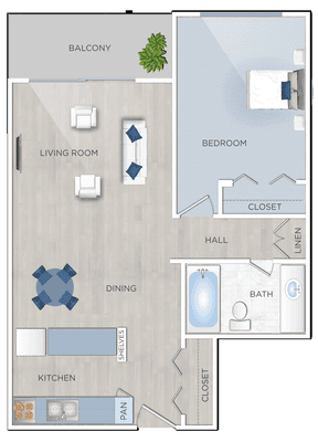 Del Rio Apartments in West Los Angeles, CA, offering studio, one and two bedroom apartments for rent in West Los Angeles.