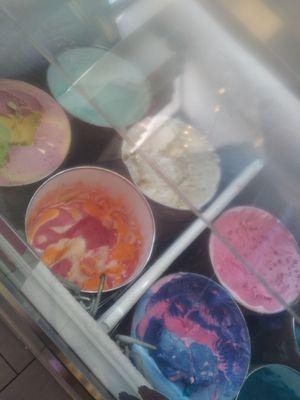 Sherbet selection