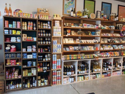 A chocolate library! I may set a goal of sampling as many of these bars as possible.