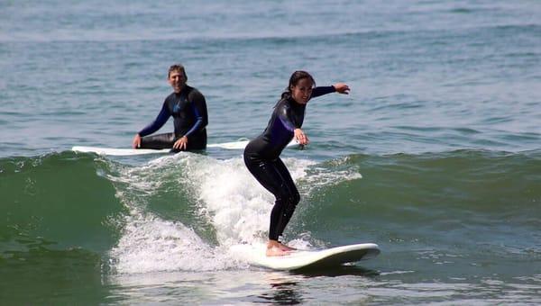 Louisiana couple hitting the waves