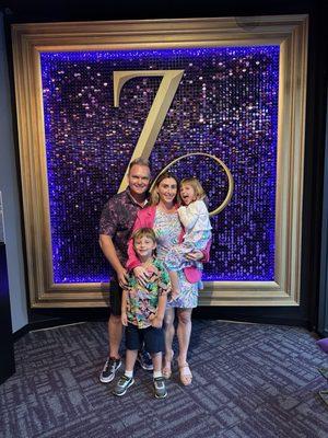 A fun family night at Zubrick magic Show !