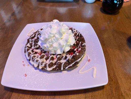 Hot Chocolate Waffle (special of the month).