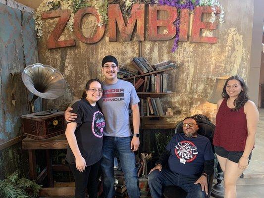 Zombie Escape Room. We survived!!!