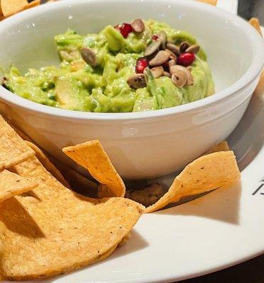 Guacamole, Chips and Salsa Trio