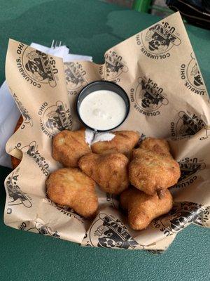 Mac and cheese bites