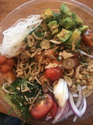 Salmon Poke Bowl - Delicious!