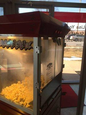 Popcorn Friday - every Friday!