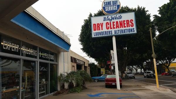 Blue White Cleaners