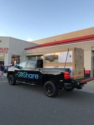 GoShare Driver at Costco