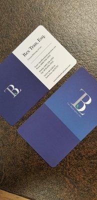 Tran Bankruptcy Law Business Cards