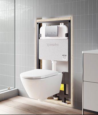 Wall mounted toilet