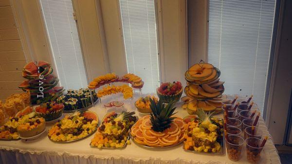 Fruit table by JL RENTALS ON Facebook