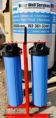 Sediment filters!! Keep your lines clean!