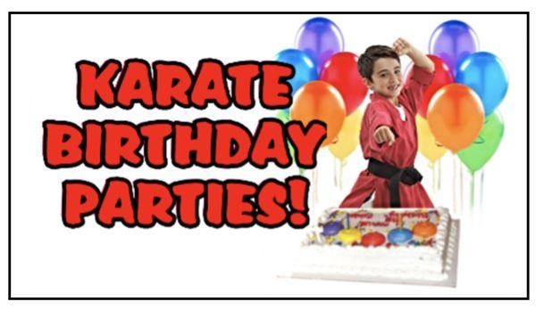 Contact Us for Karate Party Details