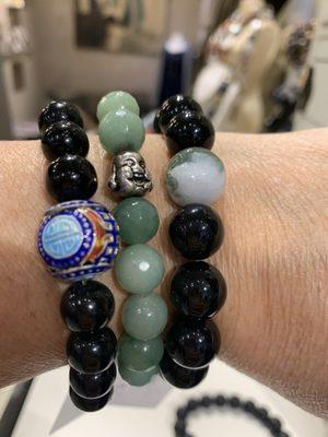 Arlene Palmer beaded bracelets