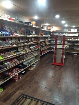 Walk in humidor is bigger than my house actually one of the largest in the city if not the largest selection around