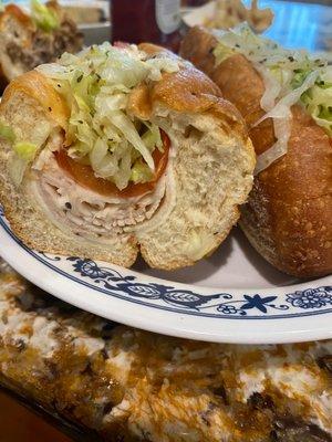 Turkey and Cheese Hoagie