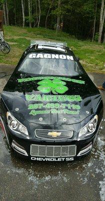 Race car sponsor