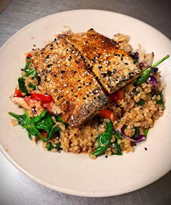 Brown Rice Stirfry w/ Tofu